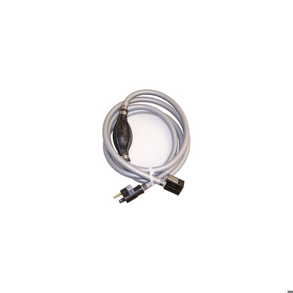 Fuel Line Assembly w Quick Connect Eng. End &Pigtail Connector on Tank End, 8ft